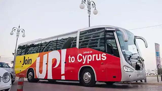 Bus tour operator Join UP! will take tourists to Cyprus
